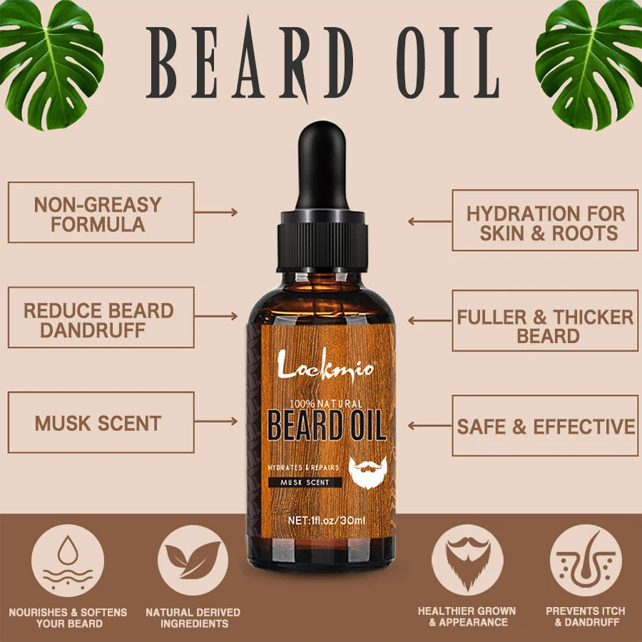 Beard Oil & Balm Musk Scent
