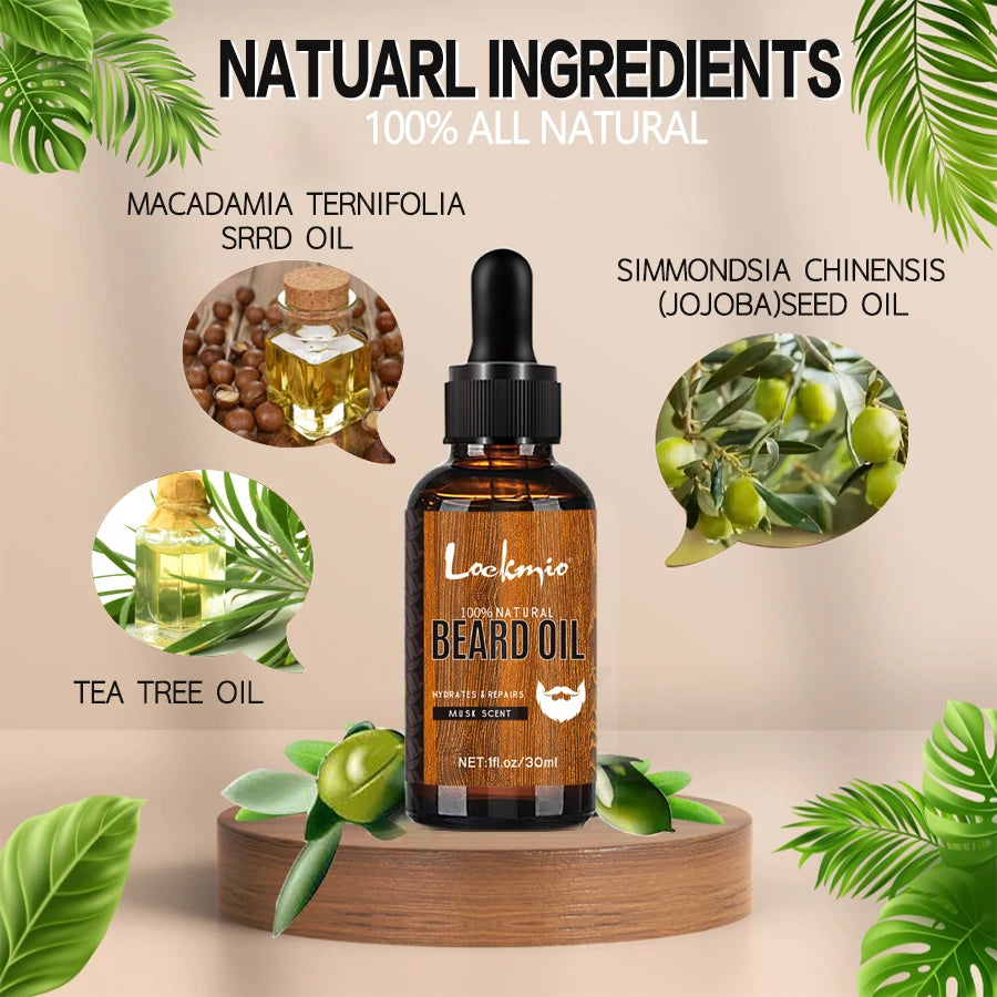 Beard Oil & Balm Musk Scent