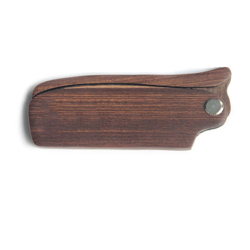 Folding Wooden Beard Comb