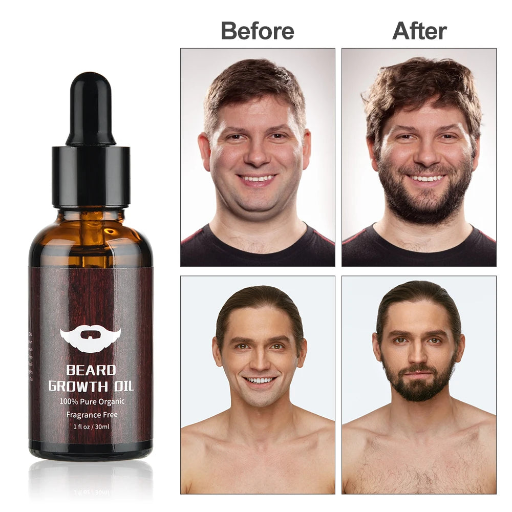 Hair Enhancer Beard Growth Kit