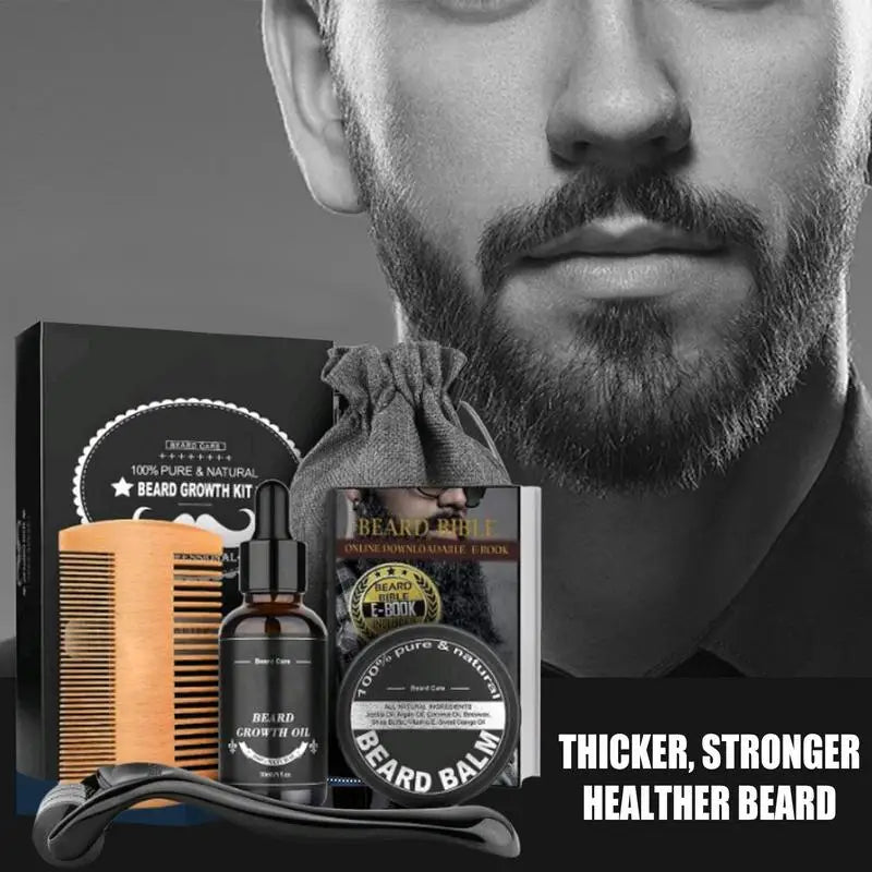 Men Beard Barba Grooming Beard Set