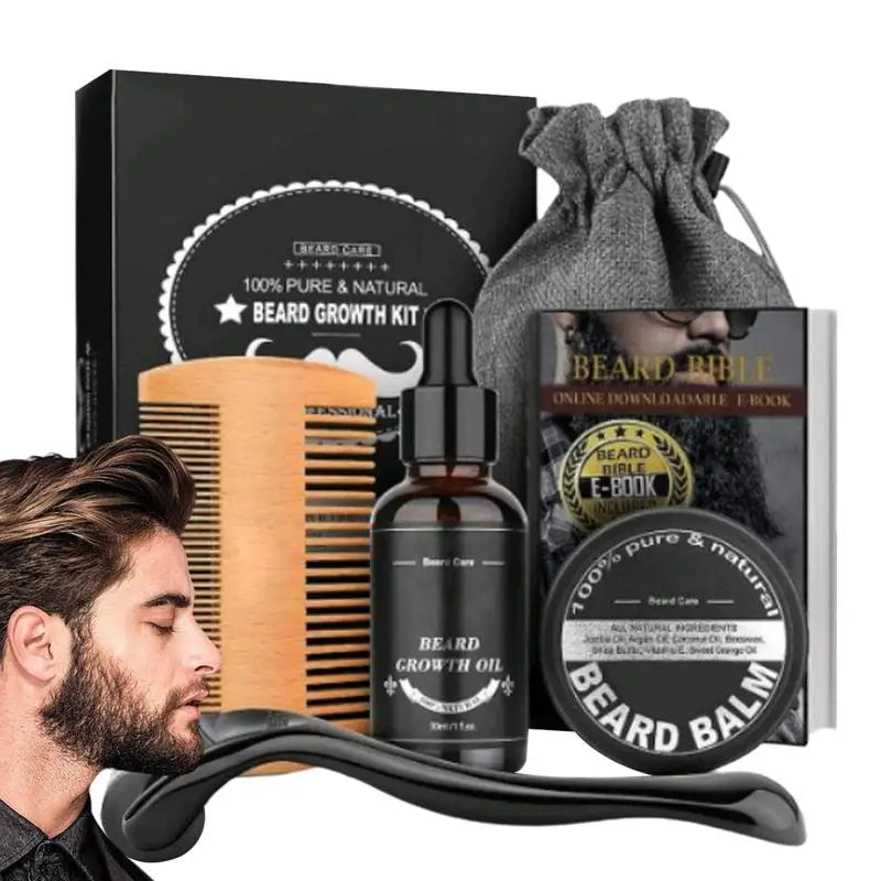 Men Beard Barba Grooming Beard Set